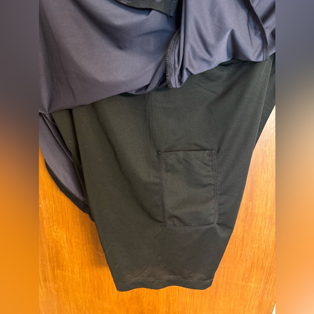Ladies NWT size 2X tennis skort by Viodia, in a navy & black camouflage pattern - Picture 13 of 16